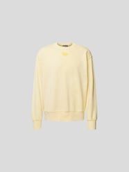 Oversized Sweatshirt im Batik-Look von Diesel Weiß - 44