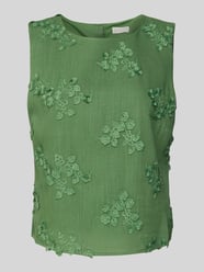 Regular Fit Blusentop mit Stitchings von Apricot - 8
