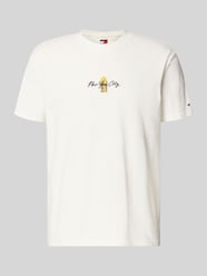 Regular Fit T-Shirt aus reiner Baumwolle Modell 'SIGN BLOCK' von Tommy Jeans - 39