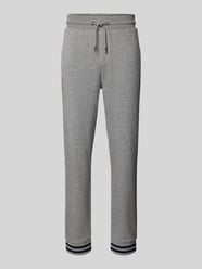 Regular Fit Sweatpants mit Label-Detail von HECHTER PARIS Grau - 32