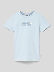 T-Shirt mit Statement-Print von Garcia Blau - 33