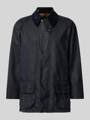 Jacke mit aufgesetzten Pattentaschen von Barbour Blau - 22