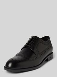 Buty derby z ażurowym wzorem od BOSS - 27
