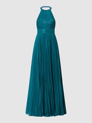 Abendkleid mit Glitter-Effekt  von Luxuar Türkis - 2
