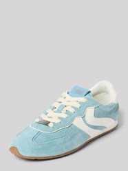 Sneakersy ze skóry z sznurowaniem model 'Abbi-Sm' od Steve Madden - 2