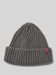 Beanie mit Label-Patch von Levi's® Grau - 39