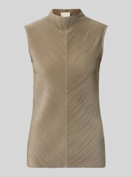 Top o kroju slim fit z detalem z logo od Calvin Klein Womenswear - 8