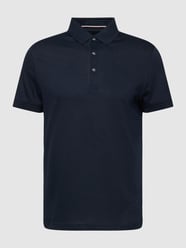 Poloshirt mit Label-Stitching von Tommy Hilfiger Tailored Blau - 5