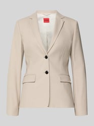 Slim Fit Longblazer mit Viskose-Anteil Modell 'ADALAS' von HUGO Beige - 3