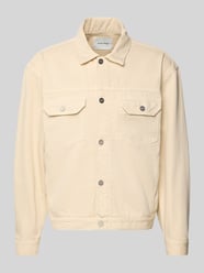 kurtka jeansowa z kieszeniami na piersi model 'Type 10' od Wood Wood - 33
