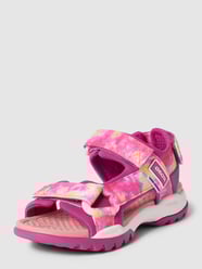 Sandalen met all-over motief, model 'J BOREALIS GIRL' van Geox Roze - 30