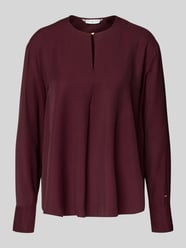 Bluzka z długim rękawem o kroju relaxed fit z czystej wiskozy od Tommy Hilfiger - 48
