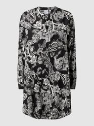 Kleid mit Paisley-Muster  von Emily Van den Bergh Schwarz - 45