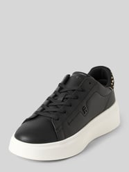 Low Top Sneaker aus echtem Nappaleder von Tommy Hilfiger - 32
