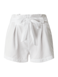 Paperbag-Shorts aus Lyocell  von Superdry Weiß - 41