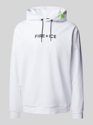 Hoodie mit Kapuze Modell 'CADELL' von FIRE + ICE - 16