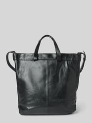 Tote Bag aus reinem Leder mit Label-Detail Modell 'Elvira' von LIEBESKIND BERLIN Schwarz - 33