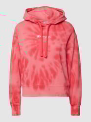 Hoodie in batiklook van CHAMPION Roze - 22