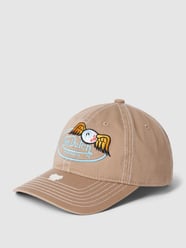 Basecap mit Label-Stitching Modell 'HOUSTEN' von Von Dutch Beige - 6