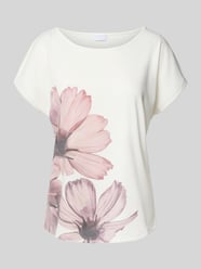 T-shirt met ronde hals van Jake*s Collection Beige - 26