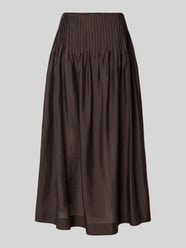 Midirok van lyocellmix met draperieën model 'MOLLY' van Cph Muse - 13