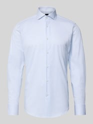 Slim Fit Businesshemd aus Baumwoll-Mix Modell 'HANK' von BOSS - 6