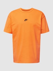 T-Shirt mit Logo-Stitching von Nike Orange - 16