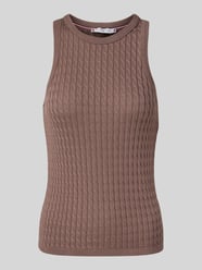 Bezrękawnik o kroju slim z czystej bawełny od Tommy Hilfiger - 40