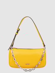 Handtas in leerlook, model 'Hilde' van L.Credi Geel - 38
