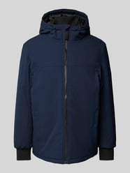 Wasserabweisende Jacke mit Kapuze von Tom Tailor Denim Blau - 2