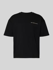 T-Shirt mit Label-Print Modell 'Javari' von Don´t Waste Culture - 10