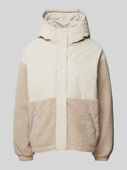 Jacke mit Reißverschlusstaschen Modell 'Laine' von Mazine Beige - 24