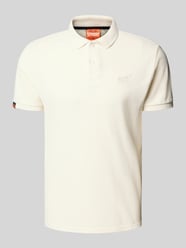 Koszulka polo o kroju regular fit z wyhaftowanym logo od Superdry - 5