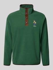 Sweatshirt mit Stehkragen von Polo Ralph Lauren Grün - 34