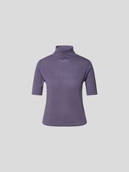 T-Shirt mit Stehkragen von Vince Lila - 4