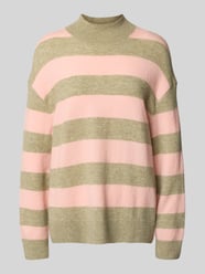 Regular fit gebreide pullover van scheerwolmix van Marc O'Polo Denim Fuchsia - 34