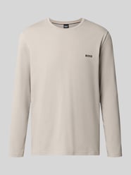 Langarmshirt mit kleinem Logo-Schriftzug von BOSS - 7