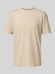 T-Shirt mit Rundhalsausschnitt Modell 'HEDLEY' von GUESS Activewear Beige - 34