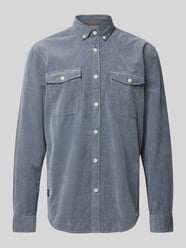 Regular Fit Freizeithemd mit Button-Down-Kragen von camel active Blau - 31