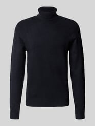 Sweter z dzianiny z golfem model ‘HEINE’ od Casual Friday - 18