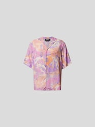 Freizeithemd im Batik-Look von MSGM Lila - 3
