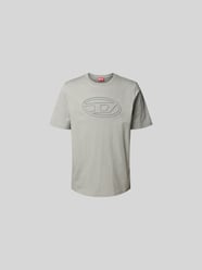T-Shirt mit Label-Detail von Diesel - 48