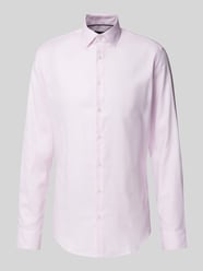 Slim Fit Business-Hemd mit Kentkragen von Jake*s Rosa - 45