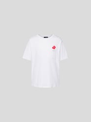 T-Shirt mit Brusttasche von Lardini Weiß - 29