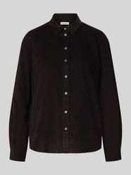 Regular fit overhemdblouse van een mix van katoen en lyocell van Marc O'Polo - 30