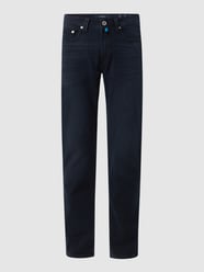 Tapered Fit Jeans mit Stretch-Anteil Modell 'Lyon' - 'Futureflex' von Pierre Cardin Blau - 8