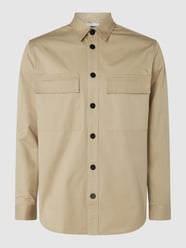 Hemdjacke aus Bio-Baumwolle Modell 'Mento' von Minimum Weiß - 16