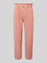 Jeansy o kroju mom fit z elastycznym Pas od Jake*s Casual Fuksjowy - 1