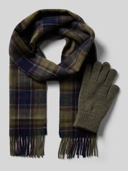 Handschoenen en sjaal in een set van wolmix van Barbour - 18