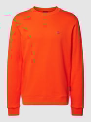 Sweatshirt mit Logo-Detail Modell 'BALIS CREW SUM 2' von Napapijri Rot - 12